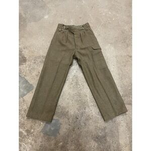 Vintage Army James Smith & Co. Derby Pants Mens 31x31 Cargo Battledress 1949 WW2